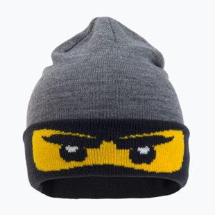 Czapka zimowa dziecięca  LEGO Lwantony 710 grey melange