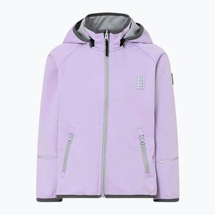 Kurtka softshell dziecięca LEGO Lwsefrit 200 purple