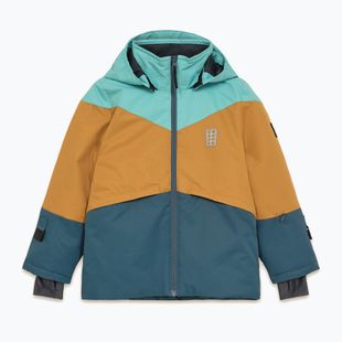 Kurtka narciarska dziecięca LEGO Lwjested 708 middle blue