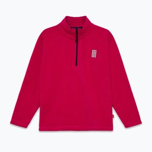 Bluza polarowa dziecięca LEGO Lwsinclair 702 dark pink