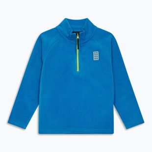 Bluza polarowa dziecięca LEGO Lwsinclair 702 blue/lime