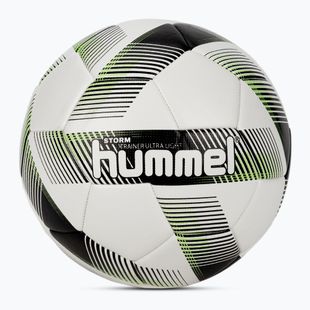 Piłka do piłki nożnej Hummel Storm Trainer Ultra Lights FB white/black/green rozmiar 5