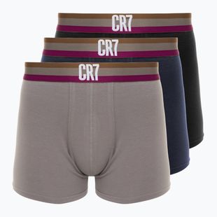 Bokserki męskie CR7 Basic Trunk 3 pary 704 multicolour