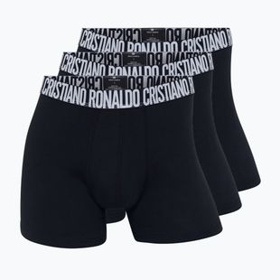 Bokserki męskie CR7 Basic Trunk 3 pack black