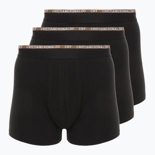 Bokserki męskie CR7 Basic Trunk 3 pary 2763 black
