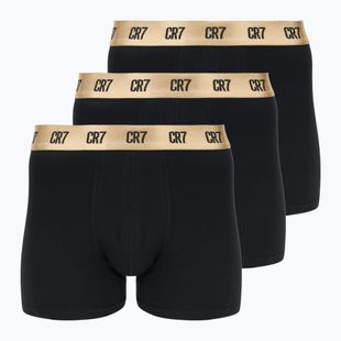 Bokserki męskie CR7 Basic Trunk 3 pary black
