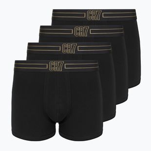 Bokserki męskie CR7 Basic Trunk 4 pary 2502 black