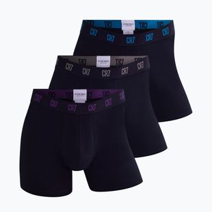 Bokserki męskie CR7 Basic Trunk 3 pary multicolour