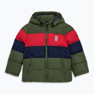 Kurtka dziecięca LEGO Lwjipe 705 dark green