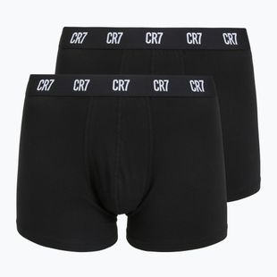 Bokserki męskie CR7 Fashion Trunk 2 pack black