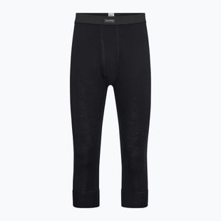 Spodnie termoaktywne męskie Dovre Wool Long Johns 3/4 black