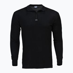Bluza termoaktywna męska Dovre Wool Half Zip black
