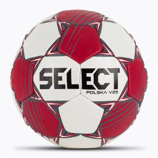 Piłka do piłki ręcznej SELECT Polska v25 red/white
