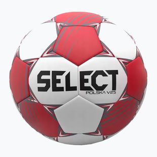 Piłka do piłki ręcznej SELECT Polska v25 red/white