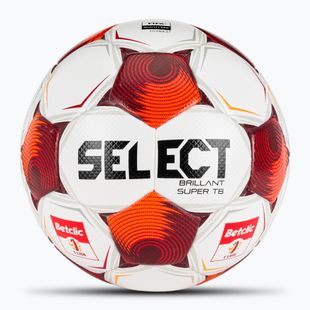 Piłka do piłki nożnej SELECT Brillant Super FIFA Betclic 1 v25 white/red rozmiar 5