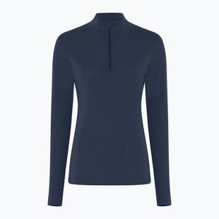 Bluza termoaktywna damska Dovre Wool Zip navy