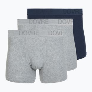 Bokserki termoaktywne męskie Dovre Tights 3 pack grey
