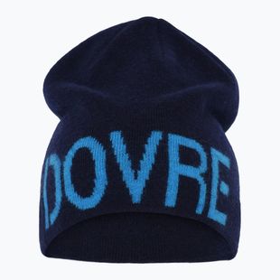 Czapka zimowa męska Dovre Wool Logo Beanie blue