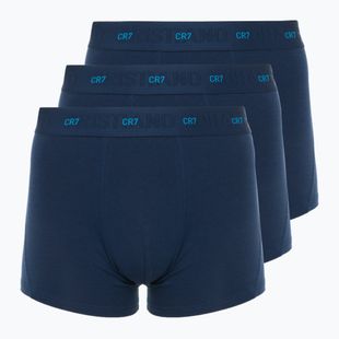Bokserki męskie CR7 Bamboo Trunk FSC 3 pary navy