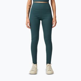 Legginsy treningowe damskie Girlfriend Collective Rib moss