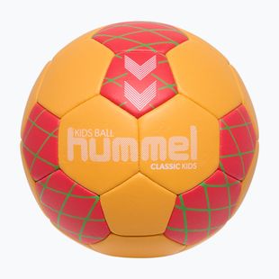 Piłka do piłki ręcznej dla dzieci Hummel Classic HB Jr orange/red/green size 0.0