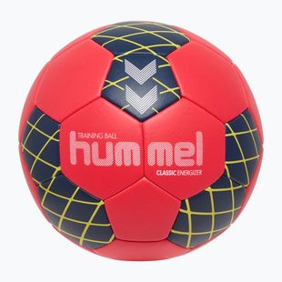 Piłka do piłki ręcznej Hummel Classic Energizer off white/light blue/marine size 2