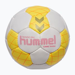 Piłka do piłki ręcznej Hummel Classic Training HB white/yellow/blue size 2