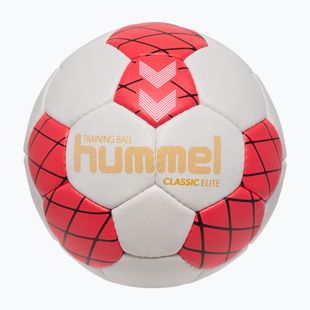 Piłka do piłki ręcznej Hummel Classic Elite HB off white/red/black size 2