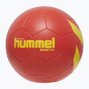 Piłka do piłki ręcznej dla dzieci Hummel Classic Spume HB Jr burgundy/yellow size 0.0