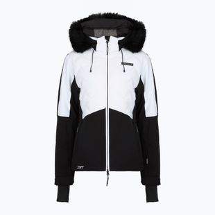 Kurtka narciarska damska BERGSON Zephyric Stx white