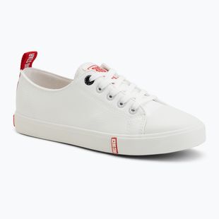 Trampki damskie BIG STAR  GG274005 white/red