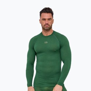 Bluza termoaktywna męska Brubeck Active Merino green