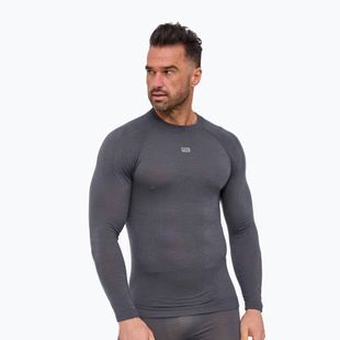 Bluza termoaktywna męska Brubeck Active Merino graphite