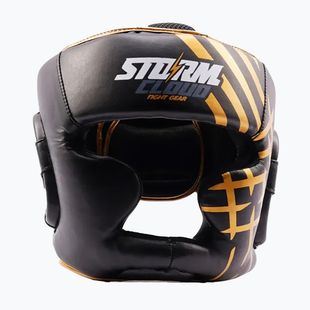 Kask bokserski StormCloud Lynx black/gold