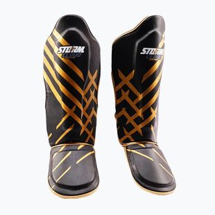 Ochraniacze piszczeli i stóp StormCloud Lynx black/gold