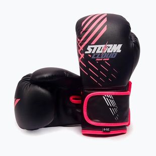 Rękawice bokserskie StormCloud Lynx black/pink