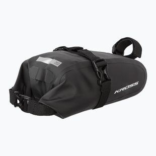 Torba rowerowa pod siodło KROSS Aqua Stop Saddle Bag 1,5 l czarny