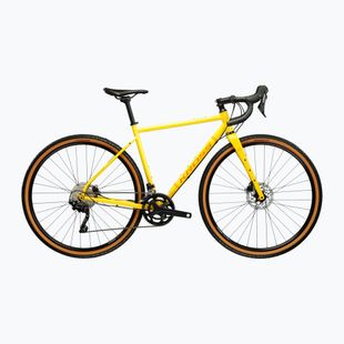 Rower gravelowy KROSS Esker 4.0 żółty/pomarańczowy/połysk