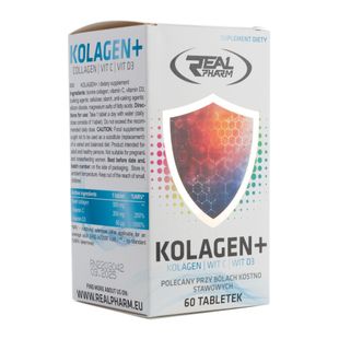 Kolagen Real Pharm Kolagen+ 60 tabletek