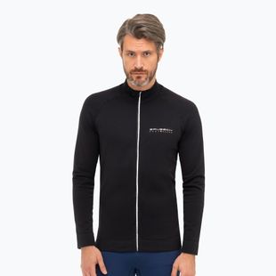 Bluza termoaktywna męska Brubeck Athletic Full Zip czarny/czarny