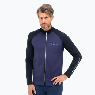 Bluza termoaktywna męska Brubeck Athletic Full Zip ciemnoniebieski/granatowy
