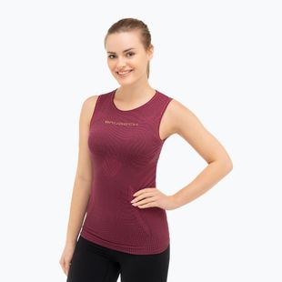 Koszulka damska Brubeck 3D Pro fuksjowy