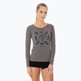 Bluza termoaktywna damska Brubeck Outdoor Merino Wool Pro zielony/góry 13
