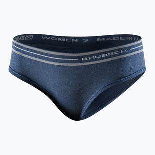 Majtki termoaktywne damskie Brubeck Hipster Merino Active Wool jeansowy