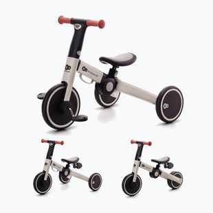 Rowerek biegowy trójkołowy Kinderkraft 4TRIKE silver grey