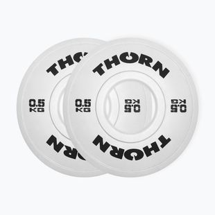 Obciążenie THORN FIT Fractional 2 x 1 kg white/black