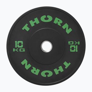 Obciążenie THORN FIT Training Plate 10 kg black/green