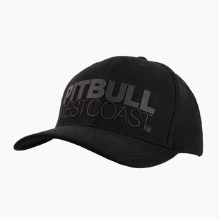 Czapka z daszkiem męska Pitbull Snapback Seascape black/red print