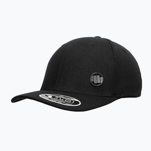 Czapka z daszkiem męska Pitbull Snapback Hook & Loop ,,3D Metal Logo" black