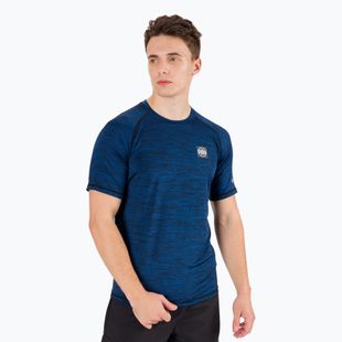 Rashguard męski Pitbull Performance Small Logo dark navy